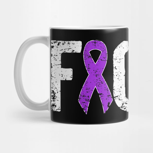 Fight Pancreatic Cancer Military Style Awareness Ribbon by LiFilimon